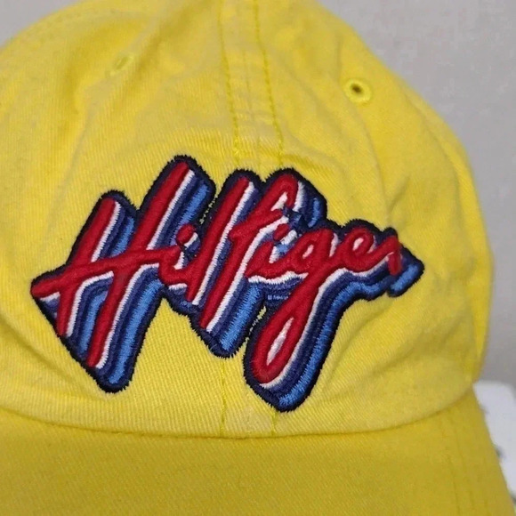 Tommy Hilfiger Kids Yellow Hat Size 4-7 - Picture 6 of 8